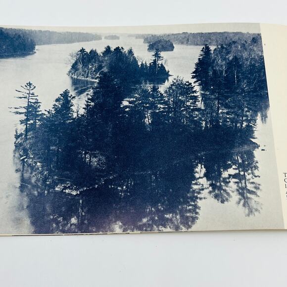 1930s Views of Thousand Islands St. Lawrence River Souvenir Photo Book NY TD8 - Picture 4 of 6